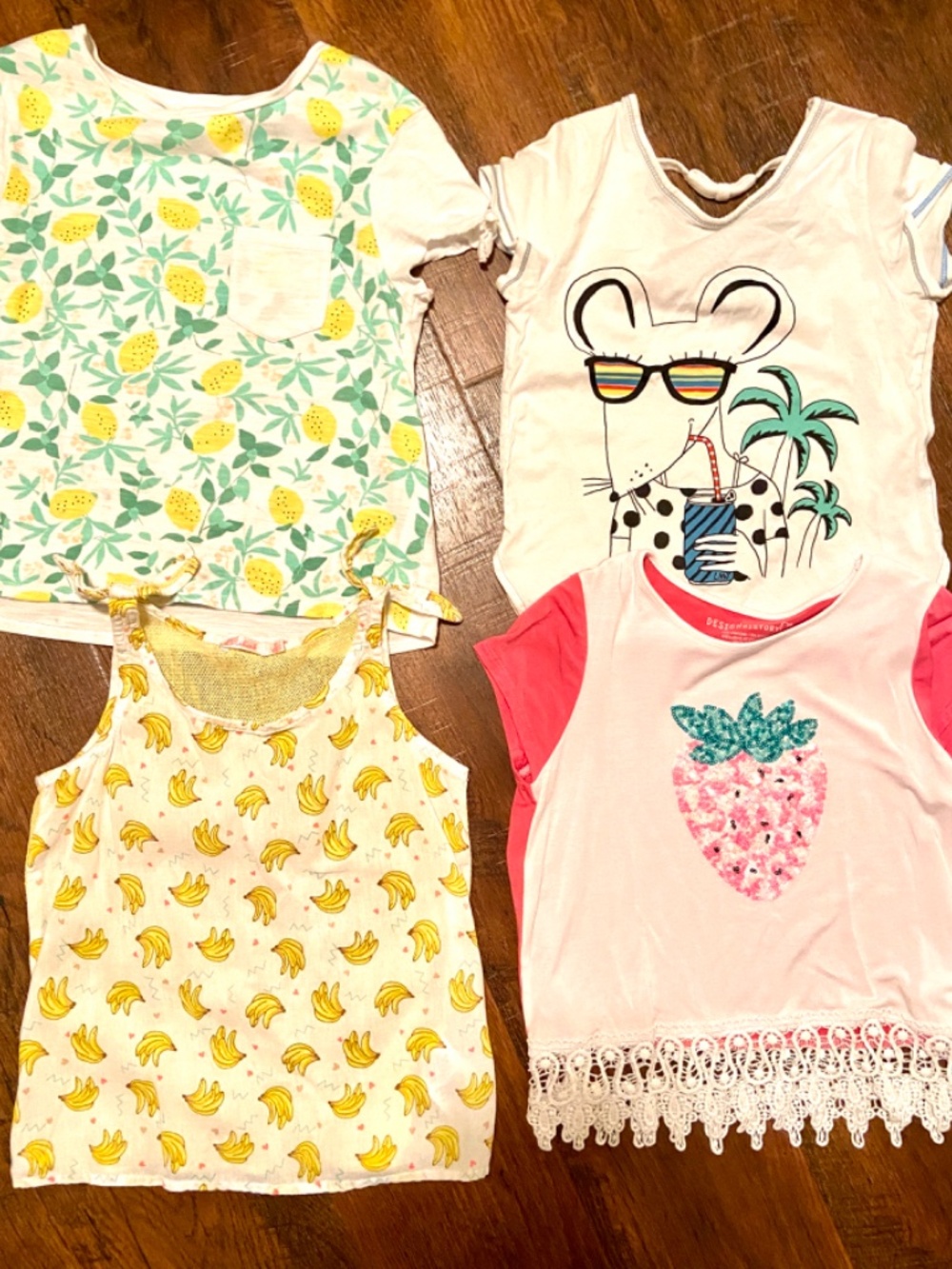 Little Marc Jacobs t-shirt Set of 4 t-shirts Sz 5-6 y o Cotton